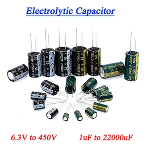 1uF to 22000uF High Frequency Low Resistance Radial Electrolytic Capacitor 105°C - Picture 1 of 111