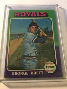 1975 GEORGE BRETT TOPPS ROOKIE #228 RC SEE PICS *977 - Picture 1 of 2