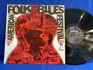 FOLK BLUES FESTIVAL 1964 681522. ORIGINAL FRANCE LP EXC+ - Picture 1 of 2