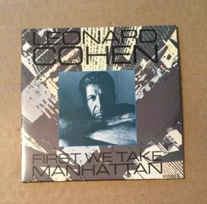 Leonard Cohen-First We Take Manhattan-1987 UK CD Single - Picture 1 of 2