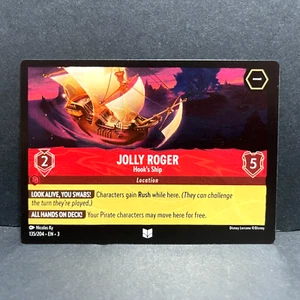 2024 DISNEY LORCANA INTO THE INKLANDS JOLLY ROGER 135/204 UNCOMMON - Picture 1 of 2