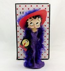 2004 Westland Giftware Betty Boop Chic Betty #6971 Purple Dress 9" Figurine