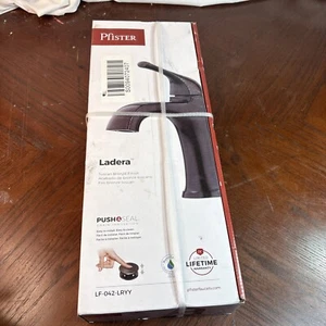Grifo de baño Pfister LF-042-LRYY Ladera 1 manija 1 agujero bronce toscano - Imagen 1 de 3