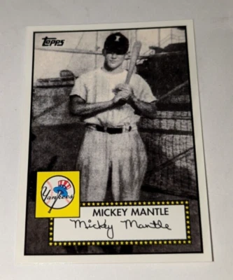 2007 Topps Mickey Mantle Story #MMS14 New York NY Yankees Insert Card MLB HOF - Image 1 of 2