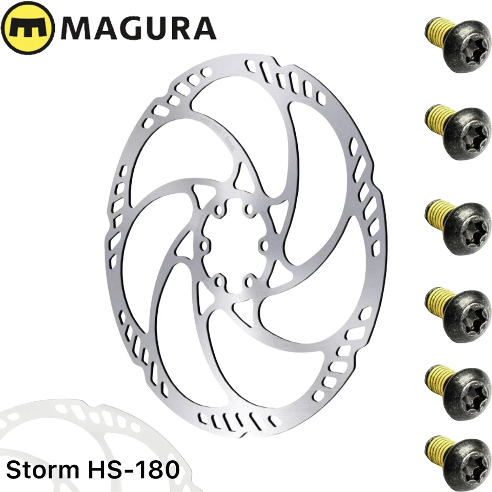 Magura Disco de Freno Storm HC 6-Loch 160 180 203 Bicicleta MTB Eléctrica - Imagen 1 de 1