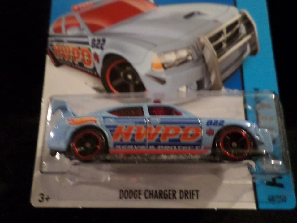Cargador Dodge Drift Hot Wheels 2014 HW City #48/250 azul Mopar muy buen estado Foto 1 de 1