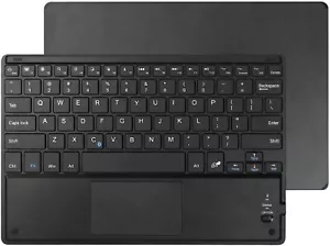 Ultrathin 4mm Wireless Bluetooth Keyboard with Built-in Multi-Touch Touchpad - Picture 1 of 8