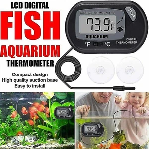 Precise Monitoring The Best Digital Aquarim Thermometer for Your Fish Tank - Picture 1 of 13