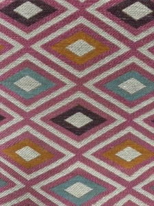 clarke and clarke fabric Cherokee Col. Carmine - Picture 1 of 8