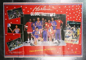 1988 The Harlem Globetrotters Basketball Team Poster - Spanish / Catalan Comic - Foto 1 di 9