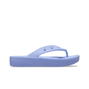 Crocs Women's Classic Platform Flip Flop Sandals - Moon Jelly NWT - Picture 1 of 6