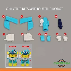 Kit de actualización de piezas de reposición para Legacy Evolution G2 SIDESWIPE - Imagen 1 de 7