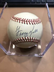 GEORGE KELL AUTOGRAPHED AUTO SIGNED OALB BASEBALL TIGERS HOF *Noles2148* - Picture 1 of 3