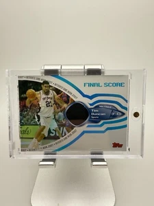 2005 Topps Final Score - Tim Duncan FSR-TD 30/133 (Finals Game Worn MEM) - Picture 1 of 2