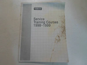 1998 1999 Yamaha Servicio Entrenamiento Cursos Fábrica OEM Libro 98 99 Dañada - Imagen 1 de 5