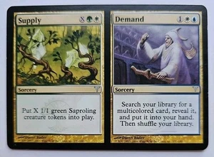 MTG Magic The Gathering Card Supply Sorcery Demand Multicolor Dissension  - Picture 1 of 2