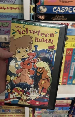 The Velveteen Rabbit VHS Tape Rare OOP HTF Stocking Stuffer For Collector Toons - Image 1 of 4