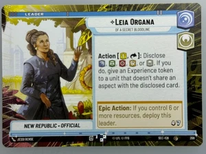 Star Wars Unlimited - Leia Organa Hyperspace 268 - Picture 1 of 2