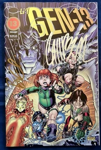 LI'L GEN-13 By Arthur Adams & J. Scott Campbell - SIGNED - 1995 - First Printing - Picture 1 of 3