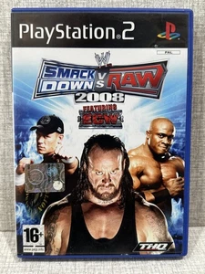 Videogioco Playstation 2 SMACKDOWN Vs RAW 2008 Wwe PS2 - Imagen 1 de 3