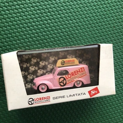 EDIZIONE BRUMM FIAT VAN 1/43 ROSA - Immagine 1 di 4