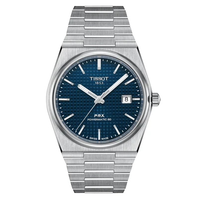Tissot PRX Powermatic 80 SS 40 MM Automatic Blue Dial Watch T137.407.11.041.00 - image 1 of 4