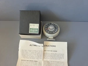 Vintage Airguide Altimeter - Untested - Aviation Airplane - Picture 1 of 5