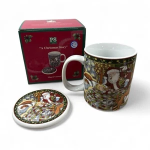 Portmeirion Studio A Christmas Story Tasse & Untersetzer Set Susan Winget - Bild 1 von 13