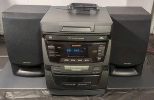 Sharp Mini Component Stereo cassette CD Changer System Model CD-C420 Vintage 97 - Picture 1 of 20