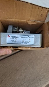 New Old Stock Federal Signal 450 Series Vibratone Horn  - Picture 1 of 5