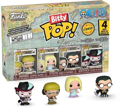 Funko Bitty POP!: Figura de vinilo One Piece - Usopp paquete de 4 [juguete muy bueno usado], Foto 1 de 4