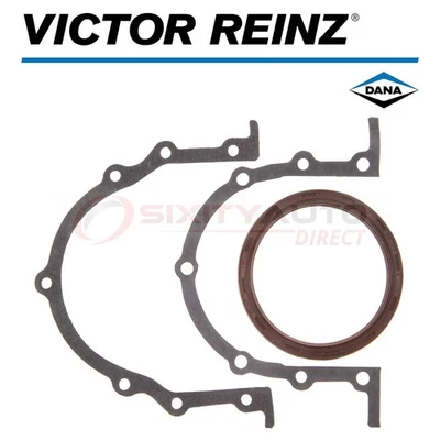 MAHLE Main Bearing Gasket Set for 1987-1988 Mazda B2600 2.6L L4 - rn - Image 1 of 4