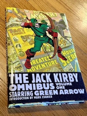 Джек Кирби Omnibus Starring Green Arrow том 1 в твердом переплете DC Comics редкая больше не издающаяся - Изображение 1 из 4