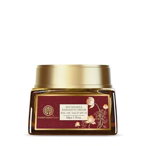 Forest Essentials Soundarya Radiance Cream With 24K Gold SPF25, 50 gm - Picture 1 of 5