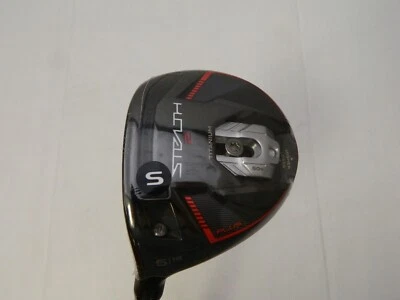 New LH TaylorMade Stealth 2 + Plus 18* 5 Wood Kaili Red 75s Stiff flex - Image 1 of 4