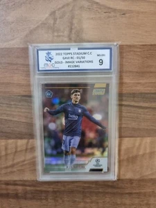Gavi Topps Stadium Club Chrome 2021/22 IMAGE VARIATION SSP Gold ROOKIE RC MGC 9 - Bild 1 von 7