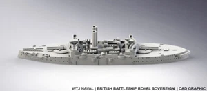 1:700 HMS Royal Sovereign - Bild 1 von 2