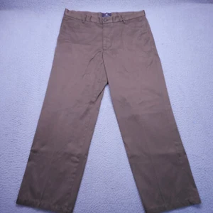 Pantalones Dockers Hombre 34x29 Marrón Calce Recto D2 Frente Plano Firma Caqui Patinador - Imagen 1 de 13