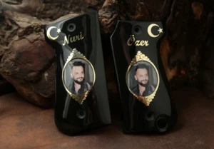 Manopole acriliche nere compatibili marca KSD Astra Mod 4000 - Foto 1 di 2