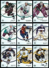 2005-06 UPPER DECK ICE ROOKIE NHL HOCKEY CARD 1-237 SEE LIST