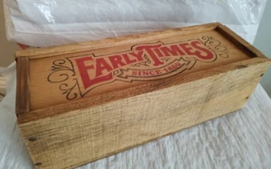 Vintage Early Times Whiskey Holzkiste Holz - Bild 1 von 6