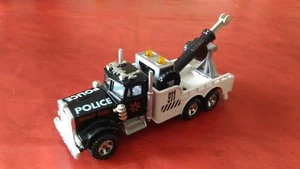 Voiture Miniature Majorette « Dépanneuse Kenworth Police » En Très Bon Etat. - Foto 1 di 9