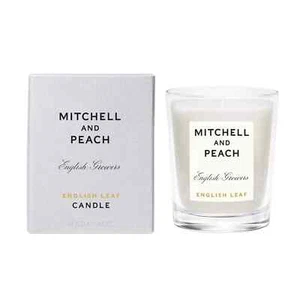 Mitchell & Peach English Growers English Leaf Duftkerze 40g Neu in OVP Geschenk - Bild 1 von 3