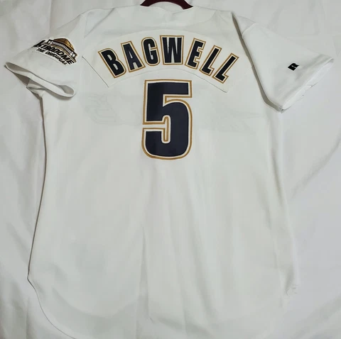 Authentic RUSSELL ATHLETIC 44 LARGE JEFF BAGWELL HOUSTON ASTROS 1994 JERSEY RARE Cover