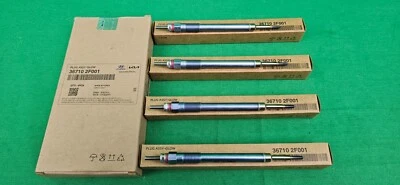 GENUINE HYUNDAI SANTA FE SUV 2.2 L TURBO DIESEL  GLOW PLUG SET  (4 EA) - Image 1 of 2