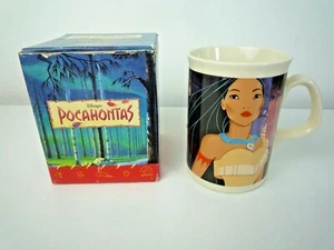 VINTAGE 1990er WALT DISNEY POCAHONTAS TASSE MIT OVP / APPLAUS 4188 - Bild 1 von 10