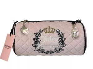 Bolso Mini Barrel Juicy Couture Royal Moment - Rosa/Chocolate/Dorado - Imagen 1 de 7