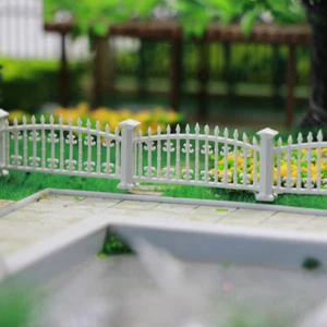 1 Meter Model Railway Building Fence Wall 1:150 N Z Scale LG20003 - Picture 1 of 6