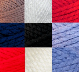 James Brett Top Value Super Chunky Knitting Wool 100% Acrylic Yarn 1 5 10 100g - Picture 1 of 37