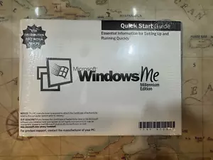 Microsoft Windows ME Millennium Edition Guide CD Set FACTORY SEALED Vintage OS - Picture 1 of 2